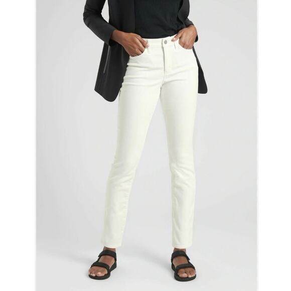 Athleta Sculptek White Skinny Jeans Women’s Size 18 - Picture 1 of 11